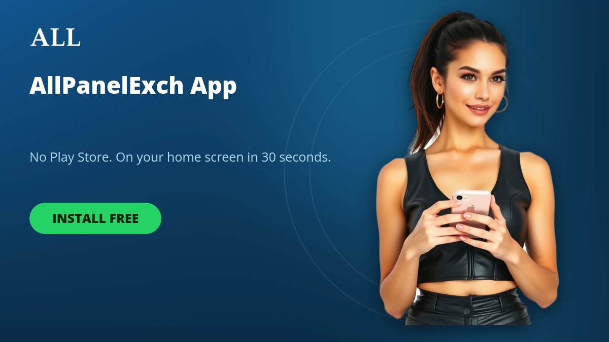 Installing the AllPanelExch app on a phone home screen without a Play Store listing
